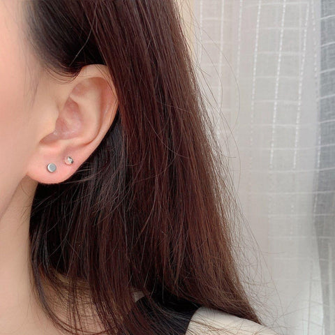 Punk Round Earrings - Anagoc
