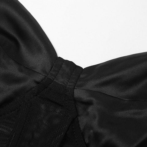 Dark Patchwork Solid Slim Vest - Anagoc