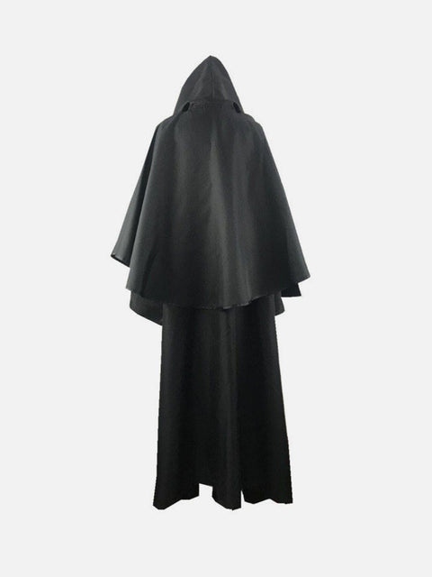 Patchwork Straps Cloak - Anagoc