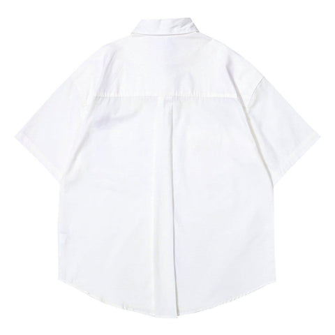 Multi Pockets Strap Shirt - Anagoc