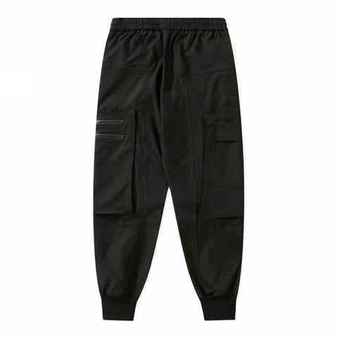 Multi Pockets Zipped Pants - Anagoc