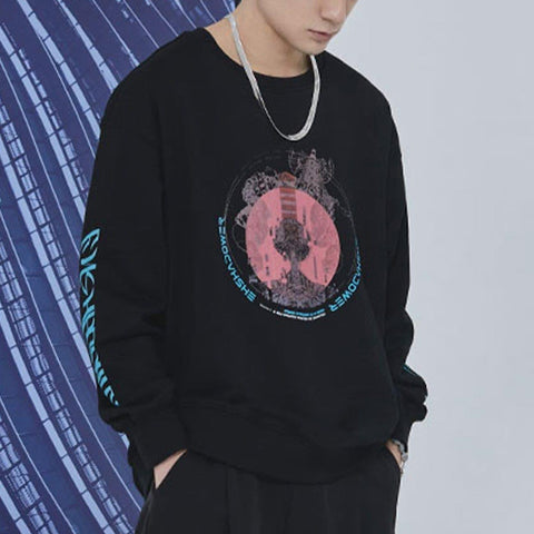 Imprint of Consciousness Print Sweatshirt - Anagoc