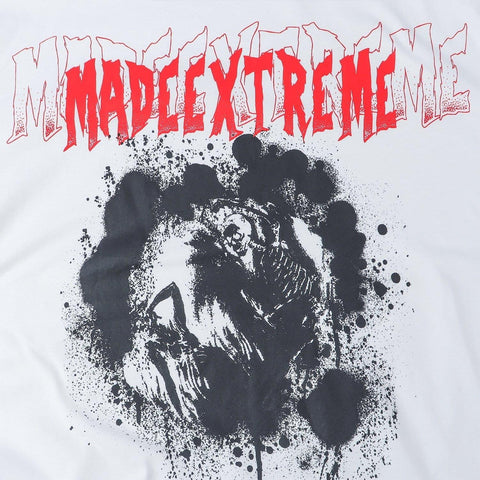 Dark Skeleton Fight Print Sweatshirt - Anagoc