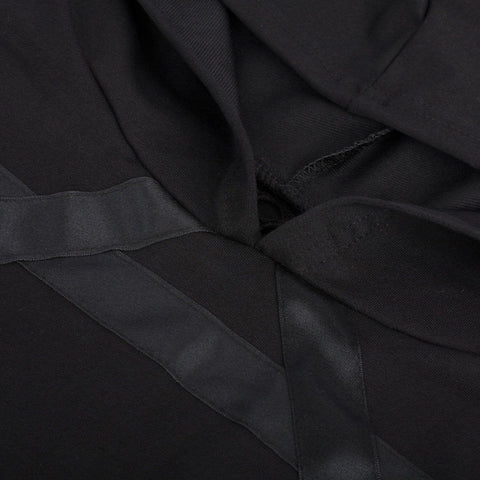 Patchwork Mesh Star Hoodie - Anagoc