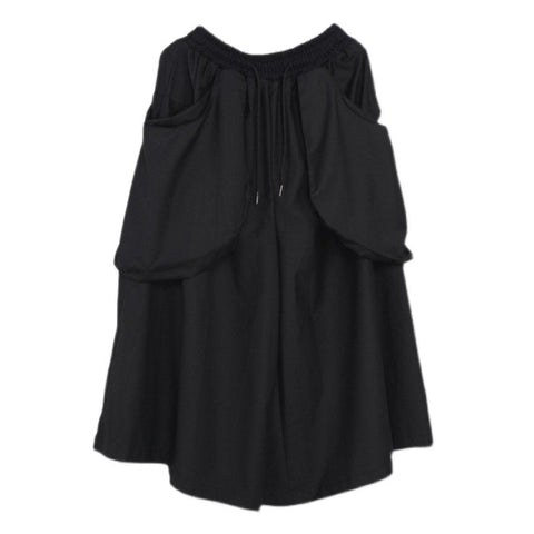 Big Pocket Wide Leg Pants - Anagoc