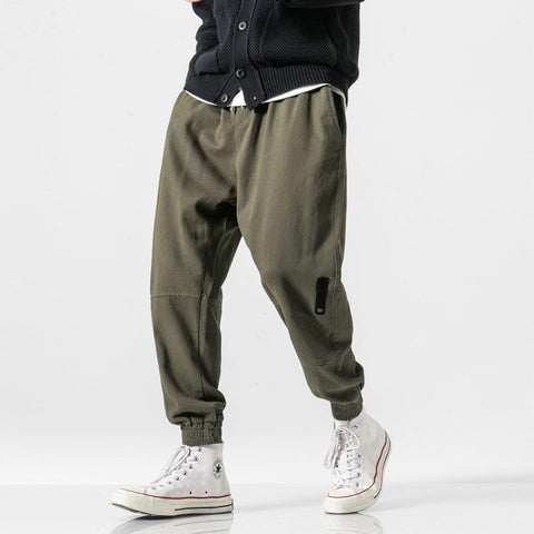 Embroidery Harem Pants - Anagoc