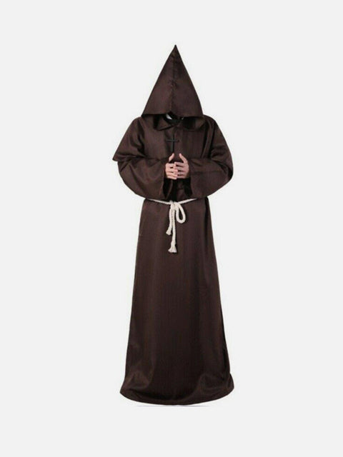 Solid Color Straps Cloak - Anagoc