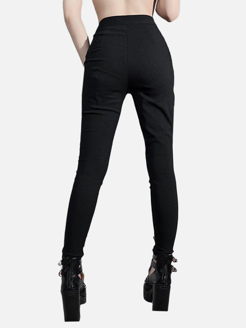 Hollow Out Cross Pants - Anagoc