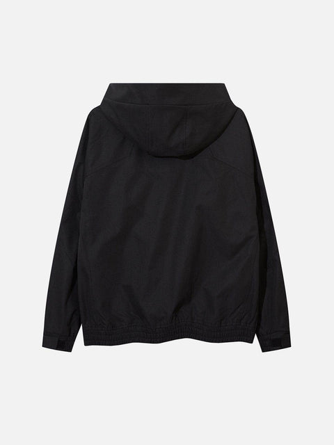 Zip Up Big Pocket Jacket - Anagoc