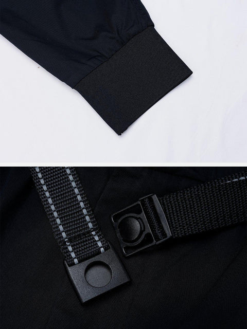 Ripstop Zip Up Cargo Pants - Anagoc