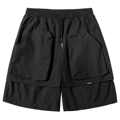 Patchwork Big Pockets Cargo Short - Anagoc