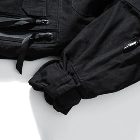 Function Detachable Button Jacket - Anagoc