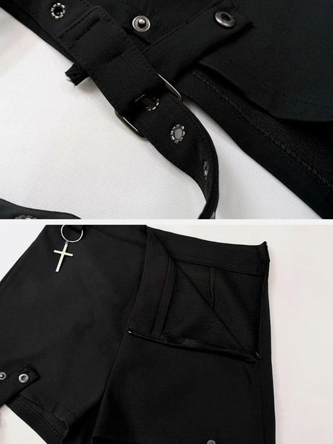 Detachable Ribbon Shorts - Anagoc
