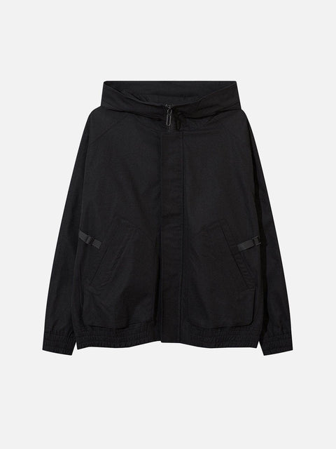 Zip Up Big Pocket Jacket - Anagoc