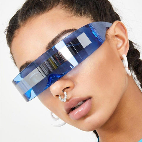 Cyberpunk Technology Translucent Gradient Glasses - Anagoc
