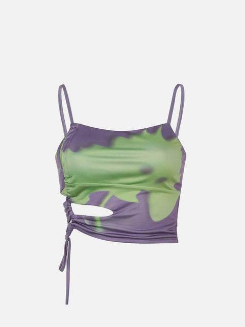 Asymmetric Colorblock Vest - Anagoc