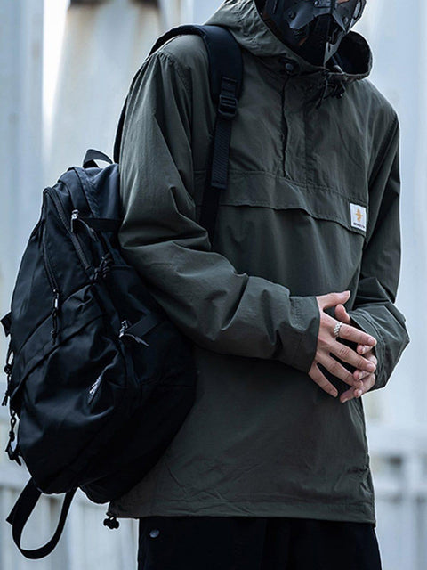 Half Zipper Functional Jacket - Anagoc