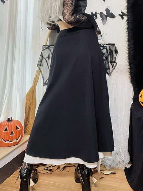 Double Slits Skirt - Anagoc