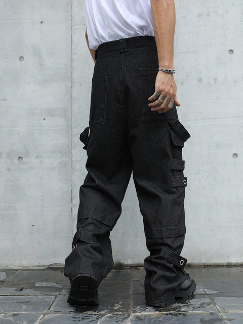 Multi Ribbon Cargo Pant - Anagoc
