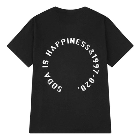 Refracting Face Print Tee - Anagoc