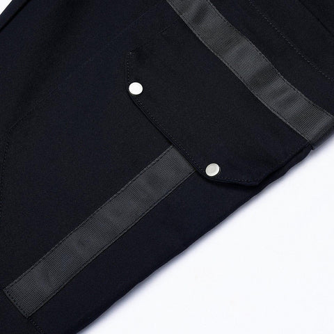 Patchwork Pockets Cargo Pants - Anagoc