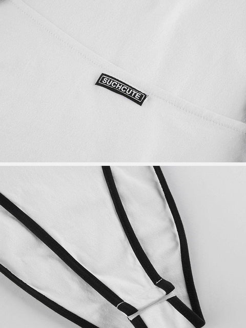 Contrasting Sexy Jumpsuit - Anagoc