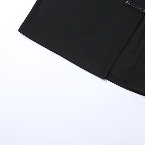 Slim Fit Sexy Buckle Skirt - Anagoc