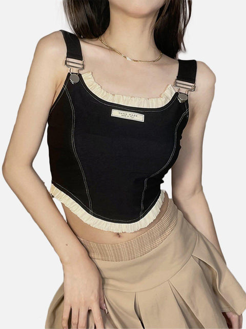 Sexy Patchwork Vest - Anagoc