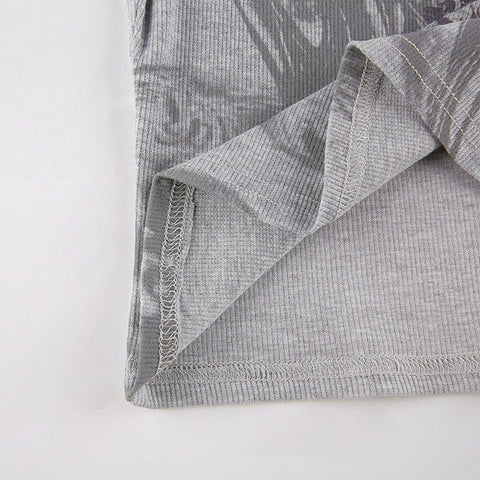 Rose Wings Graphic Long Sleeve T Shirt - Anagoc