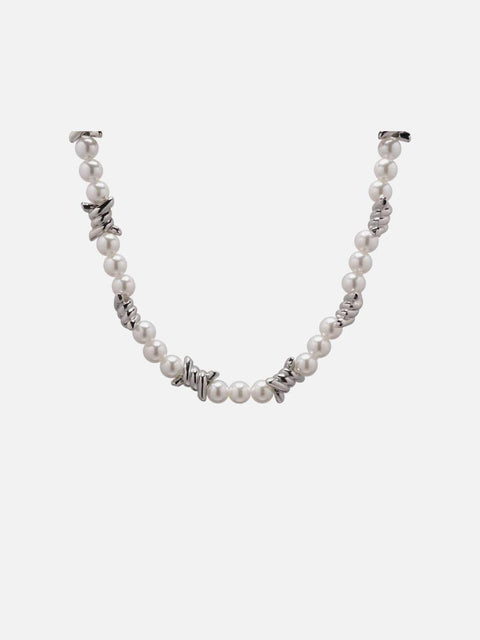 Pearl Thorns Necklace - Anagoc