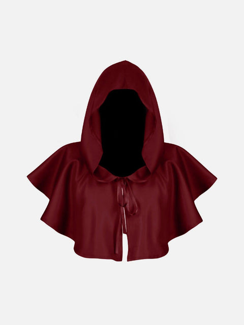 Dark Hooded Cape - Anagoc
