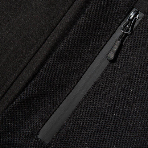 Stitched Zipper Pocket Jacket - Anagoc