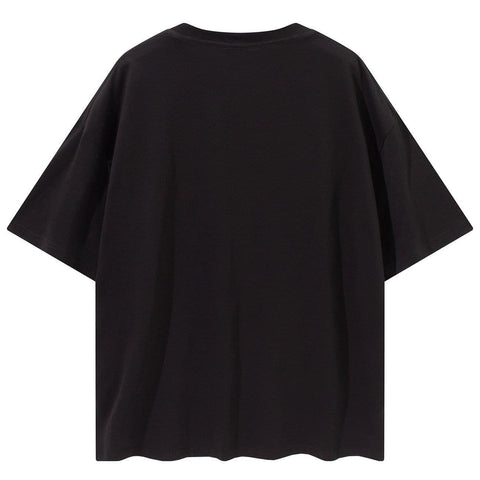 Entangled Fingers Print Tee - Anagoc