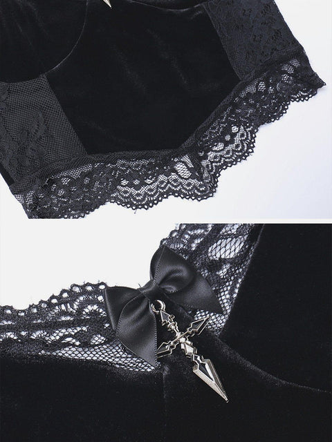 Sexy Lace Mesh Vest - Anagoc