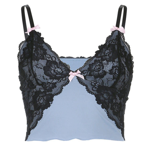 Tie Rope Lace Vest - Anagoc