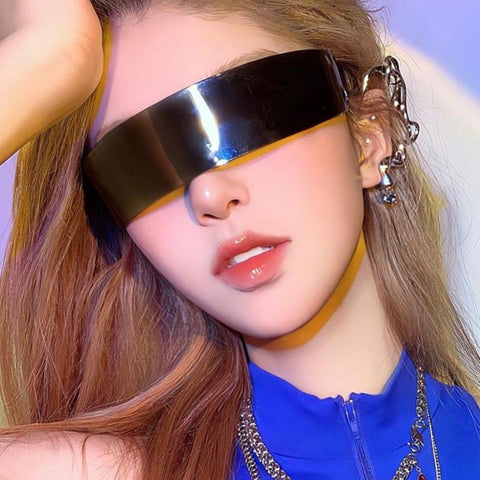 Cyberpunk Technology Translucent Gradient Glasses - Anagoc