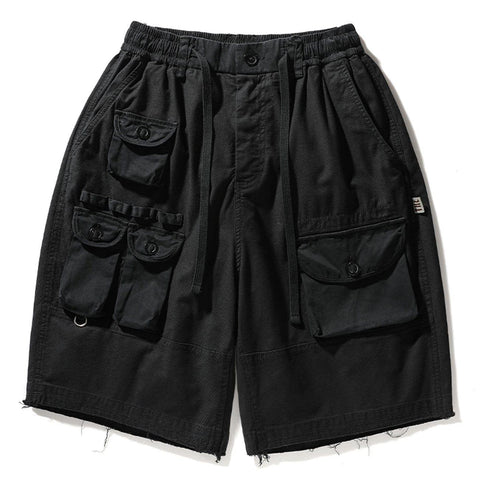 Multi Pockets Cargo Shorts - Anagoc