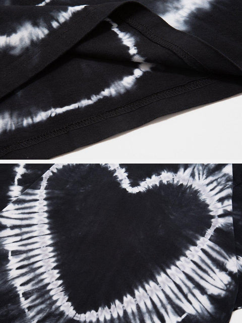 “Angles AROUND ME Tonight”Tie Dye Graphic Tee - Anagoc