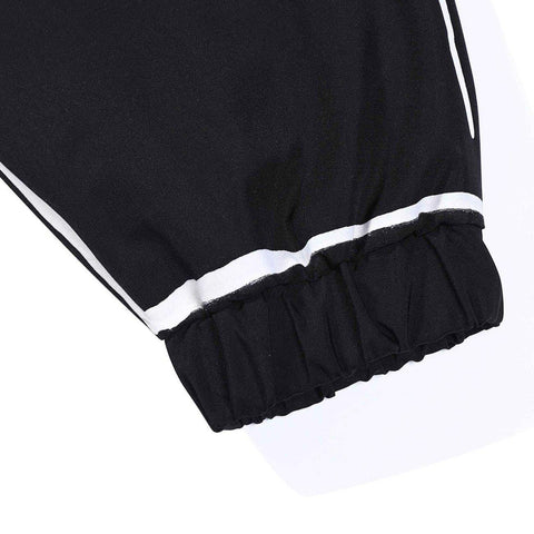 Functional Hand Drawn Lines Jacket - Anagoc