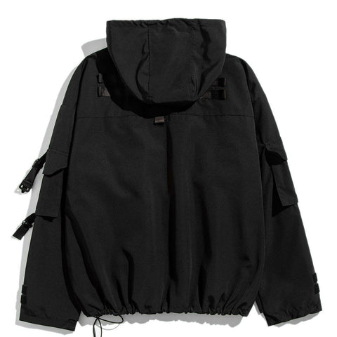 Multiple Velcro Pockets Jacket - Anagoc