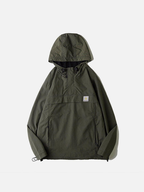 Half Zipper Functional Jacket - Anagoc