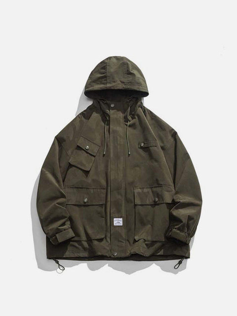 Patchwork Camouflage Jacket - Anagoc