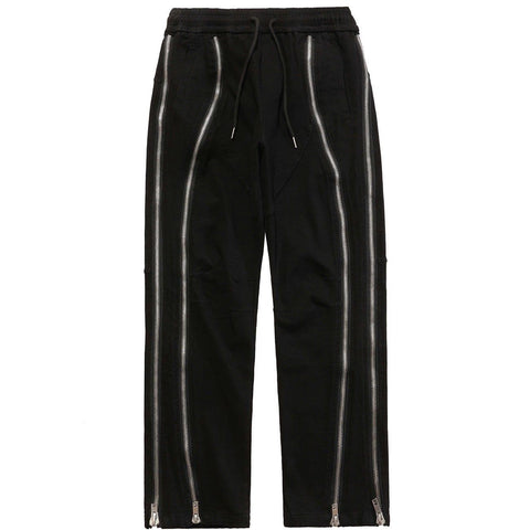 Multi-layer Zipper Pants - Anagoc