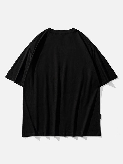Abstract Letters Graphic Tee - Anagoc