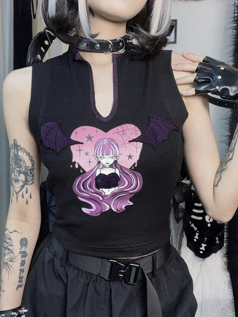 Dark Maiden Pattern Vest - Anagoc