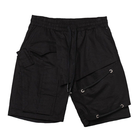 Functional Asymmetric Rope Shorts - Anagoc