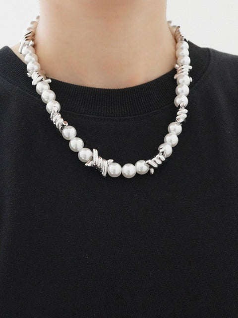 Pearl Thorns Necklace - Anagoc