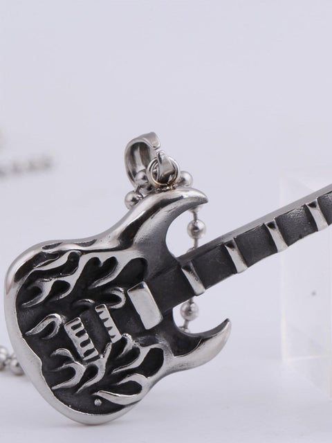 Punk Rock Electric Guitar Necklace - Anagoc