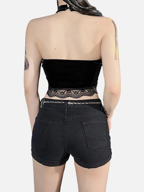 Sexy Lace Mesh Vest - Anagoc