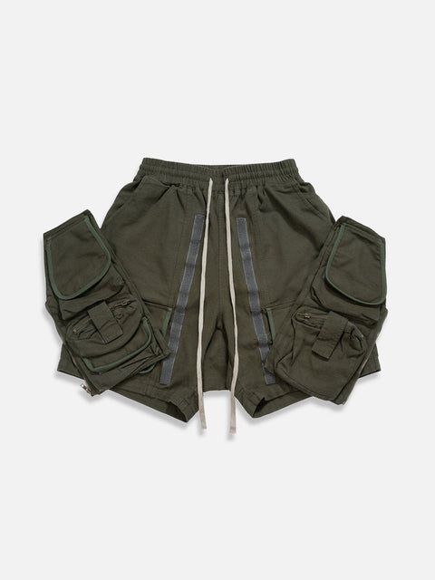 Removable Pockets Cargo Shorts - Anagoc
